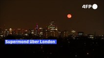 Spektakulärer Supermond über London