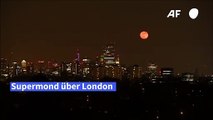 Spektakulärer Supermond über London