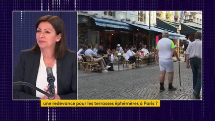 Terrasses taxées à Paris : "La décision n'est pas prise", assure Anne Hidalgo