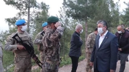 Vali Yılmaz'dan, keşif ve gözetleme kulesi "Bayraktepe"ye ziyaret Açıklaması