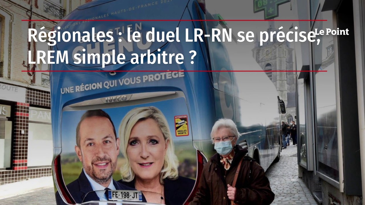 Régionales : le duel LR-RN se précise, LREM sim...