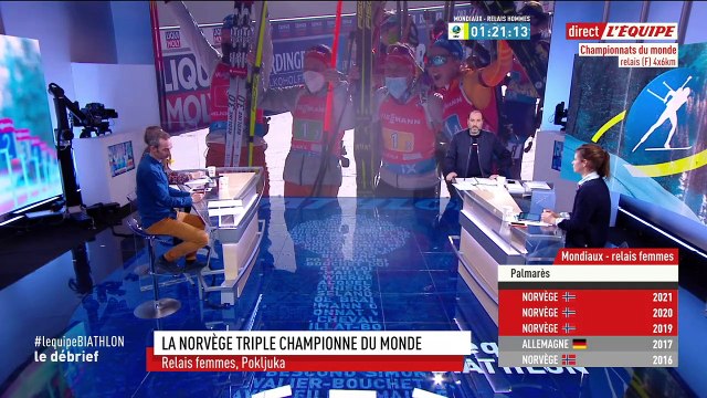 Biathlon - Replay : Relais femmes des Championnats du monde 2021 - Le debrief