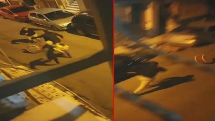 Sahur vakti turist dehşeti! Önce davulu bıçakladı, sonra davulcuyu kovaladı