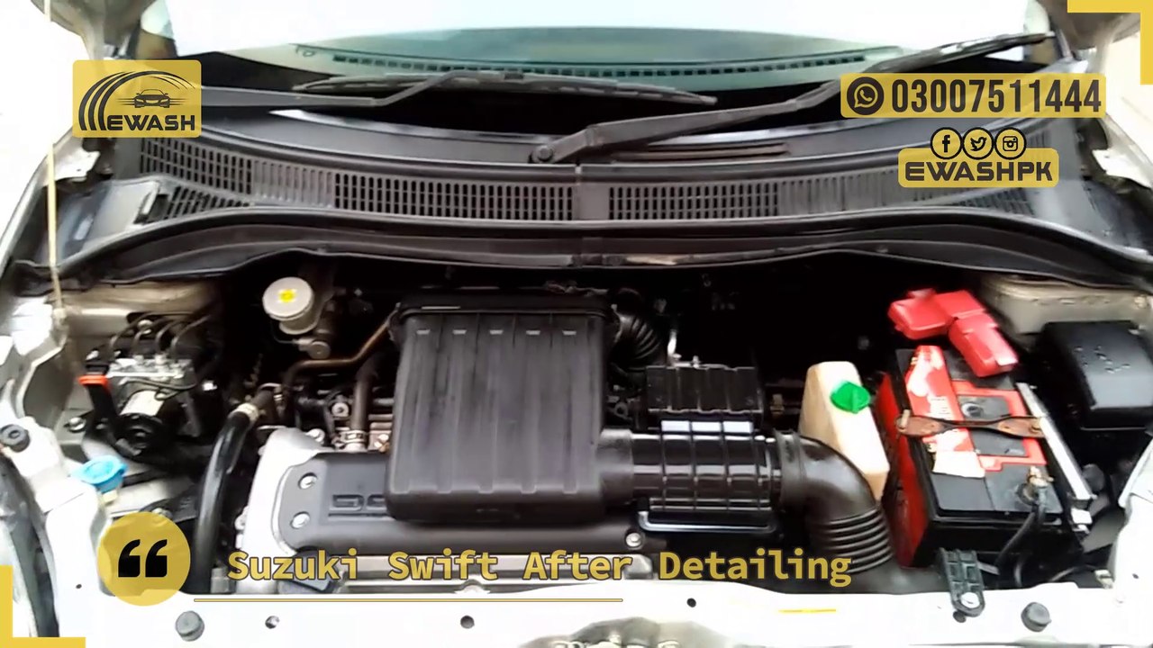 Suzuki Swift After Complete Interior Car Detailing And Exterior Car Detailing In Islamabad And Rawalpindi At Doorstep
