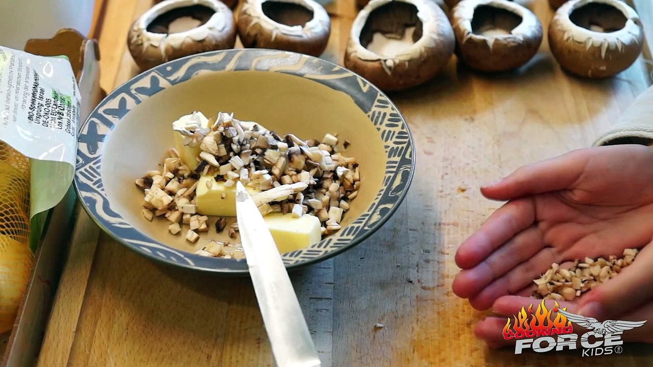 Cooking force kids - jana macht ofenpilze