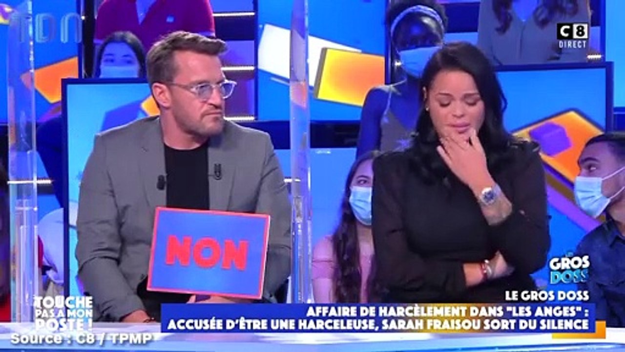 TPMP :  Sarah Fraisou fond en larmes "Je vais m’ouvrir les veines…"