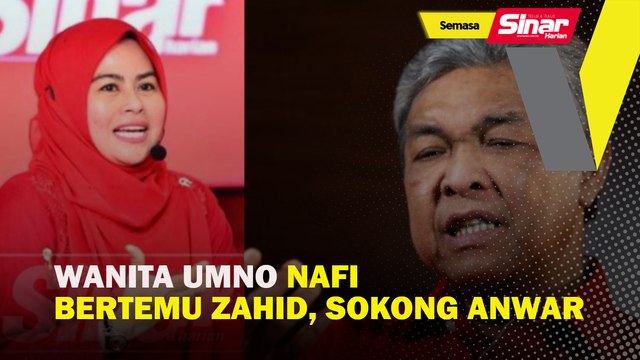 Wanita UMNO nafi bertemu Ahmad Zahid, sokong Anwar