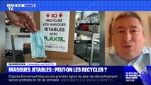 Peut-on recycler les masques chirurgicaux ? BFMTV répond à vos questions