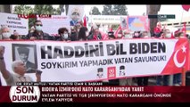 Vatan Partisi ve TGB, Biden'a İzmir'deki NATO Karargahı'ndan yanıt verdi