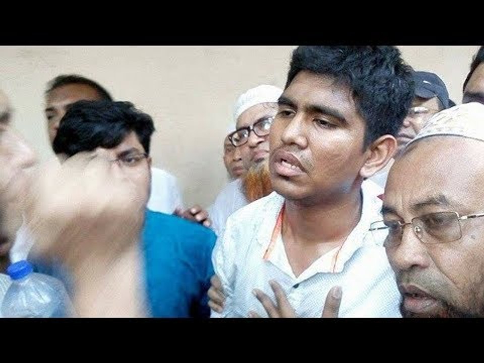 ওসিকে জড়িয়ে কাঁদলেন দুই ছেলে, বাবার বিচার চাইলেন | Two Boys Crying, Justice for father