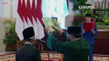 Presiden Jokowi Lantik 2 Menteri, Nadiem Makarim dan Bahlil Lahadalia