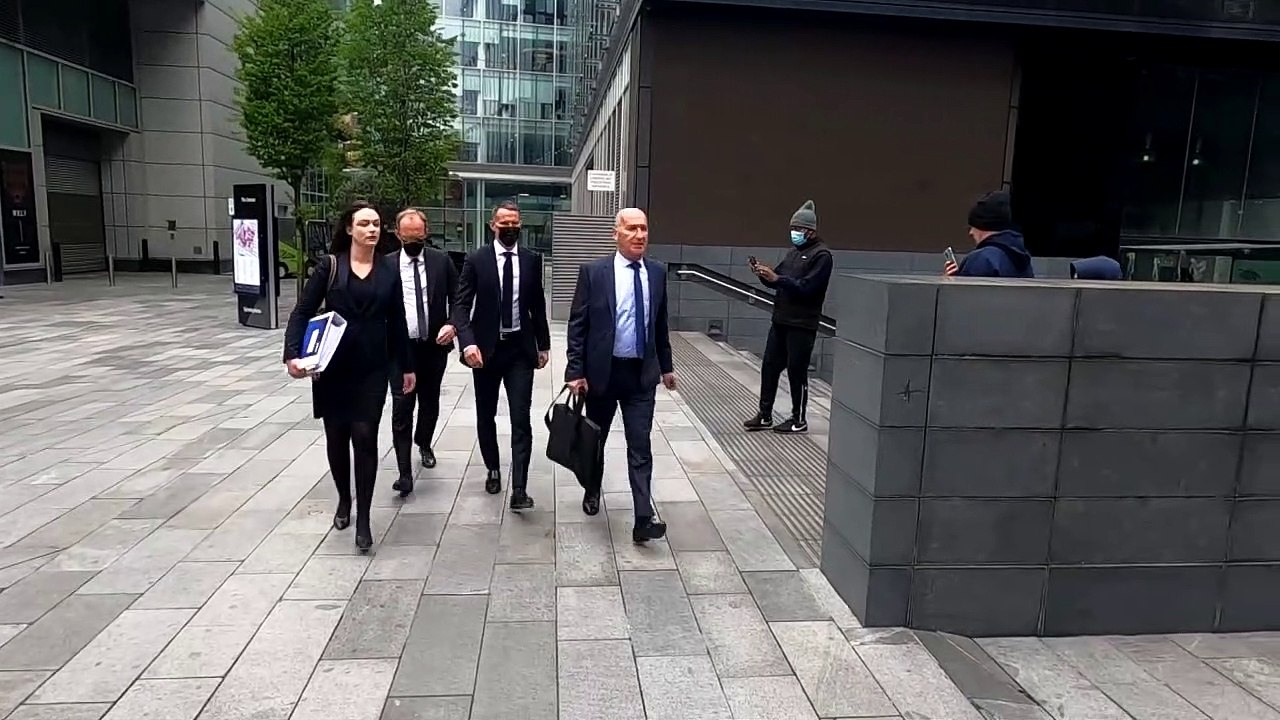Ryan Giggs arrives at Manchester Magistrates' Court