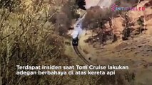 Tom Cruise Selamatkan Kru yang Jatuh Saat Syuting