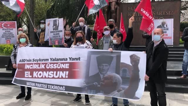 Vatan Partisi, ABD Başkanı Biden'ın 1915 olaylarını soykırım olarak nitelemesini kınadı