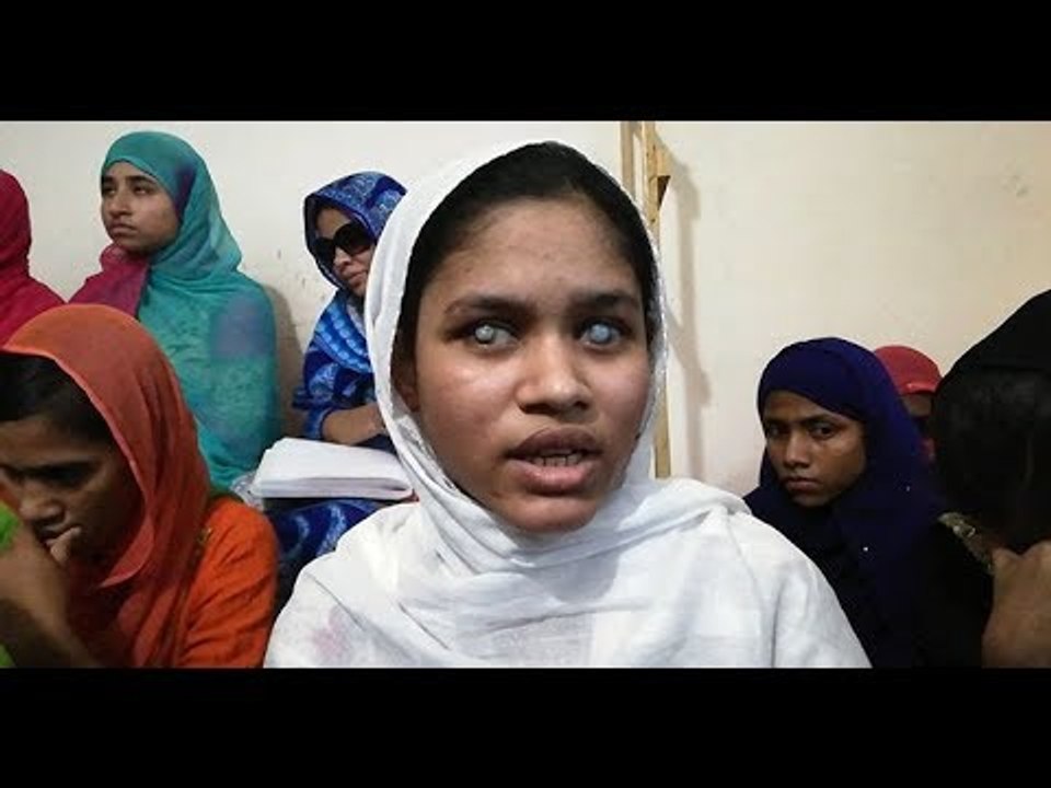 জীবনের দিশা খুঁজছে অন্ধ শারমিন || Jagonews24.com