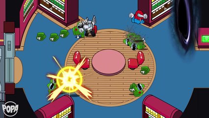 Among Us Best Funny Moments #10 - Mini Crewmate Kills Impostor | Among Us Animation By Popa