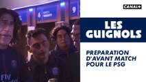 Préparation d'avant match pour le PSG - Les Guignols - CANAL+
