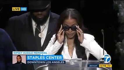Lauren London honors Nipsey Hussle - _I_m so honored and blessed_ I ABC7