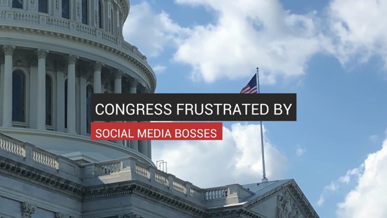 Congress Frustrated By Social Media Bosses