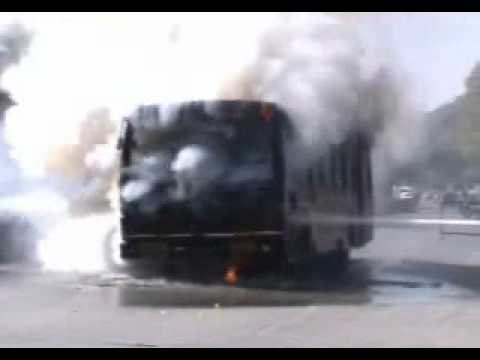 PMPML bus gutted in fire