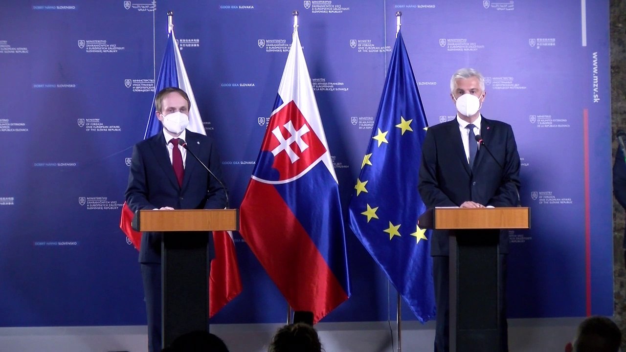 ZÁZNAM: TK ministra I. Korčoka a ministra ZV ČR J. Kulhánka