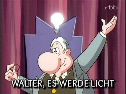 Walter Mellon - 32. b) Walter, es werde Licht
