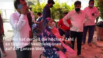 Indien: Sauerstoff im Tempel für Corona-Patienten