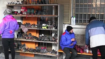 Переход мигрантов через Альпы