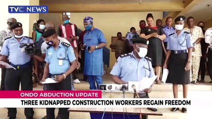 Three kidnapped construction workers regain freedom in Ondo