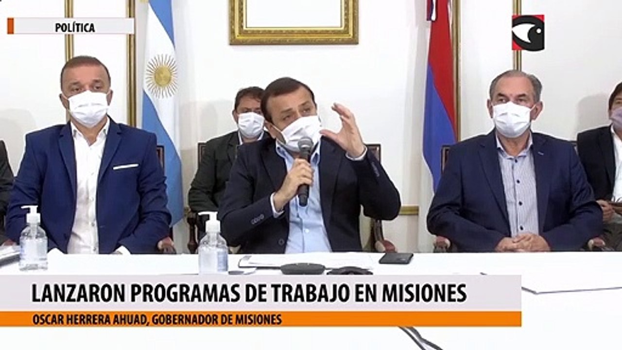 Lanzaron programas de Trabajo en Misiones