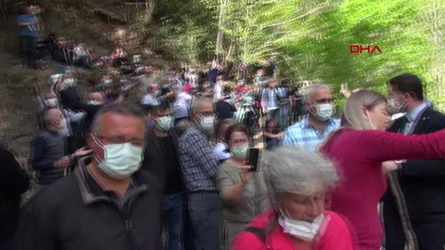 RİZE'DE TAŞ OCAĞI GERGİNLİĞİ 8'İNCİ GÜNÜNDE