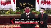 Dilantik Jadi Mendikbud Ristek, Nadiem : Riset dan Teknologi Hal Yang Sangat Dekat di Hati Saya