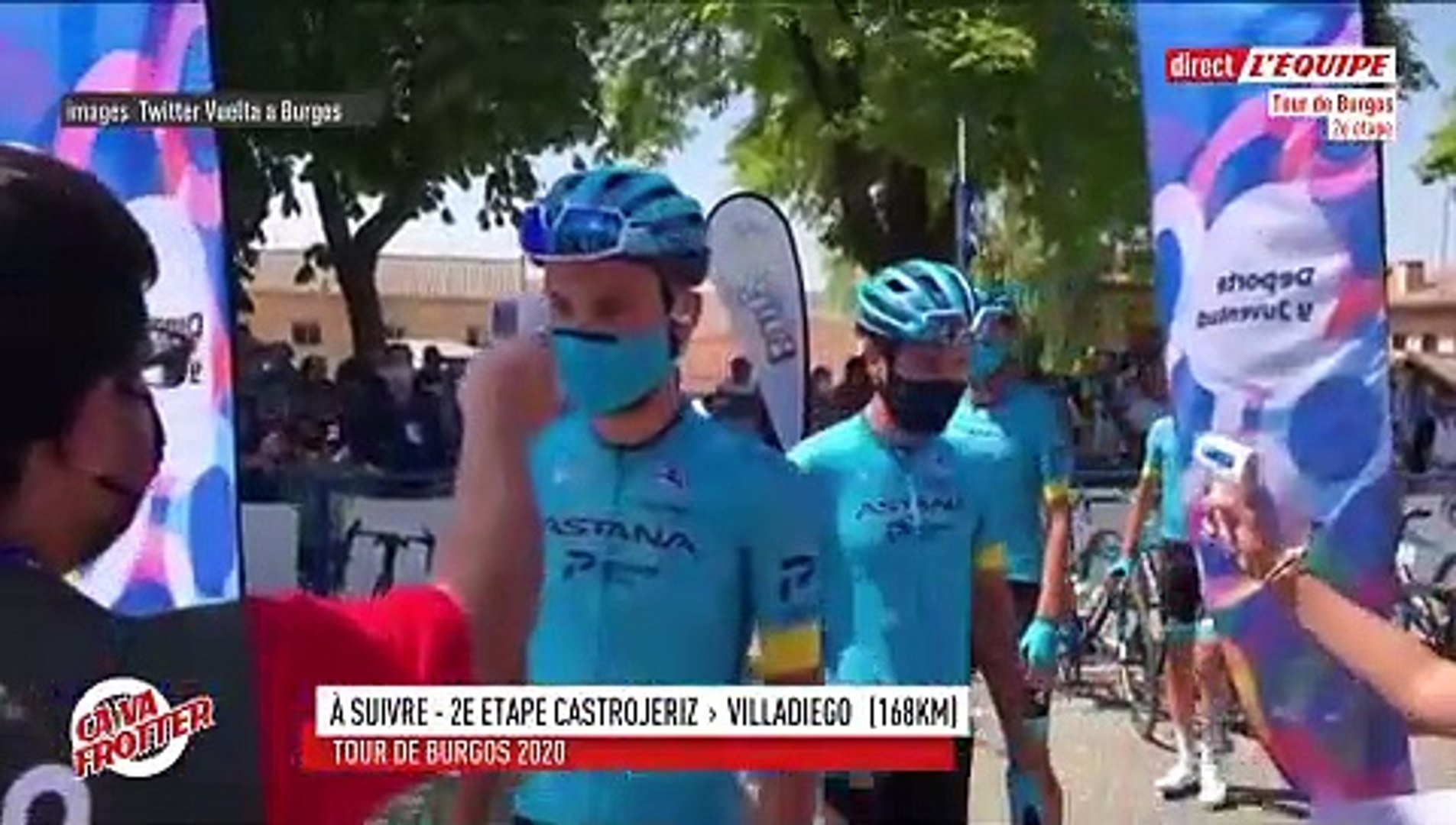 Cyclisme - Replay : √áa va frotter - Emission sp√©ciale avant la 2e √©tape  du Tour de Burgos 2020 - Vidéo Dailymotion