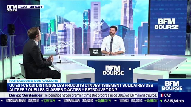 Pierre Miramont (Quantalys) : Qu'est-ce qui distingue les produits d'investissement solidaires des autres ? Quelles classes d'actifs y retrouve-t-on ? - 28/04