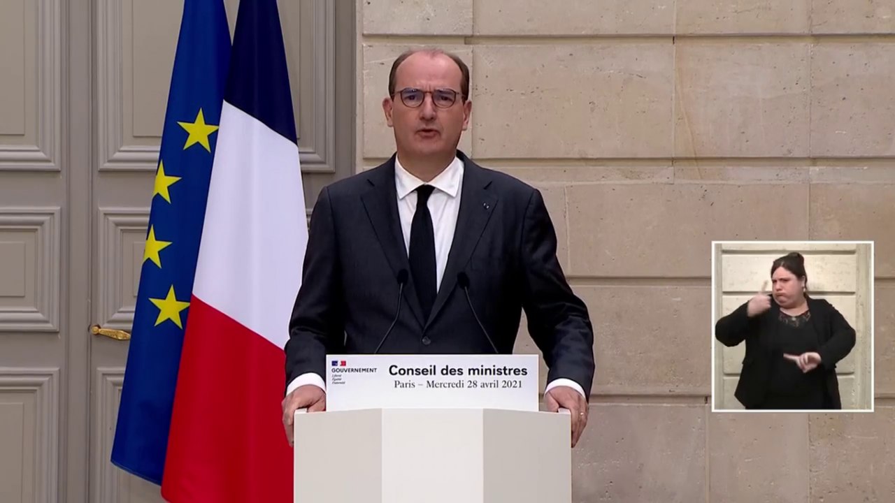 Discours de M. Jean Castex, Premier ministre, à l’issue du Conseil des ministres