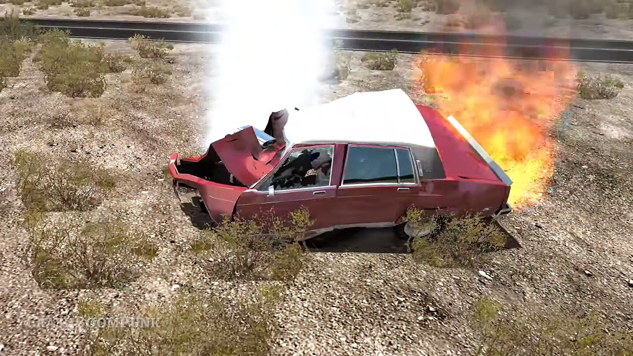 Crazy Police Chases #39 - Beamng Drive Crashes | Crashboompunk