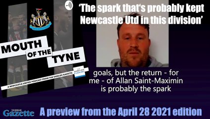 Mouth of the Tyne podcast on Allan Saint-Maximin