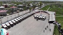 Van Büyükşehir Belediyesi 79 yeni aracı hizmete aldı