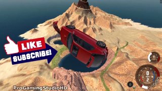Satisfying Car Crashes Compilation #10 Beamng Drive (Car Shredding Experiments)