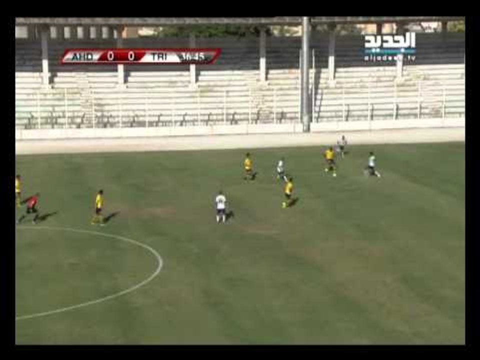 دوري الفا اللبناني لكرة القدم - مباراة العهد وط...