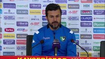 SPOR Hes Kablo Kayserispor - Yukatel Denizlispor maçının ardından
