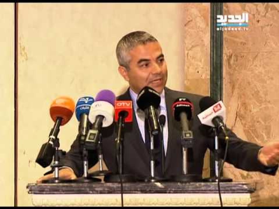 مؤتمر صحافي لرعاية الدوري اللبناني لقرة القدم