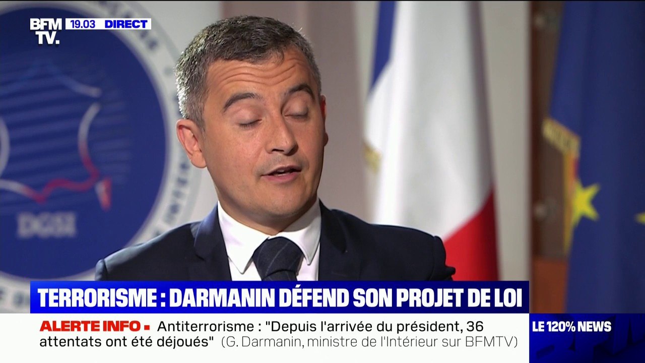 Gérald Darmanin: "Le combat contre le terrorisme islamiste va durer encore des années"