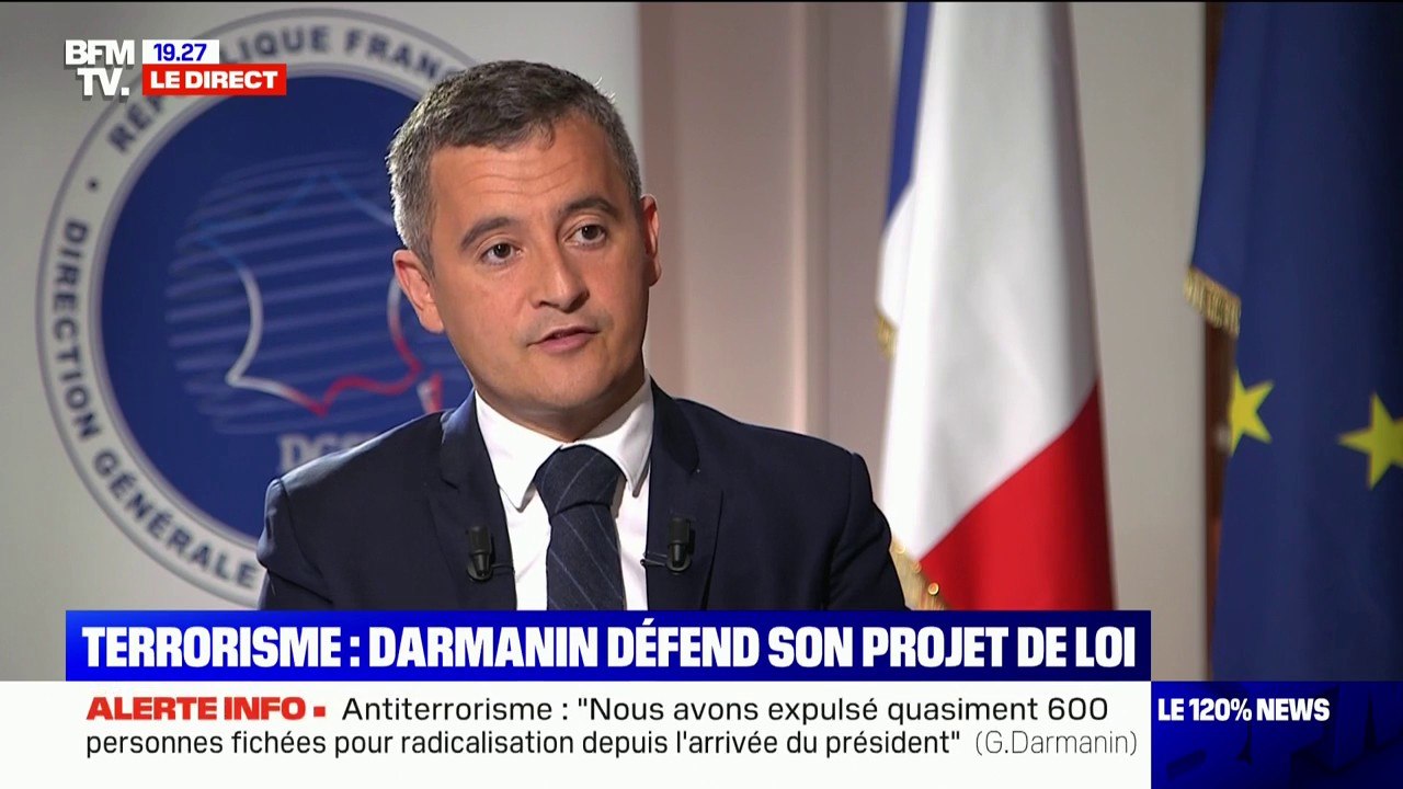 Gérald Darmanin sur le procès des attentats de novembre 2015: "Les moyens seront mis pour protéger les tribunaux par la police de la République"