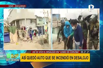 Tải video: EXCLUSIVO | Desalojo en Lomo de Corvina: PNP toma el control, pero invasores aún se resisten