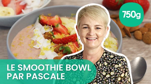 Recette du smoothie bowl fraises, amandes et coco - 750g