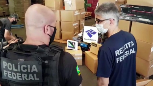 Eletrônicos apreendidos pela Receita Federal serão utilizados em investigações da Polícia Federal