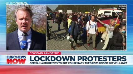Germany puts anti-lockdown activists under surveillance