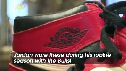 Be Like Mike! Game Worn Sneakers of Michael Jordan During Rookie Season up for Auction!