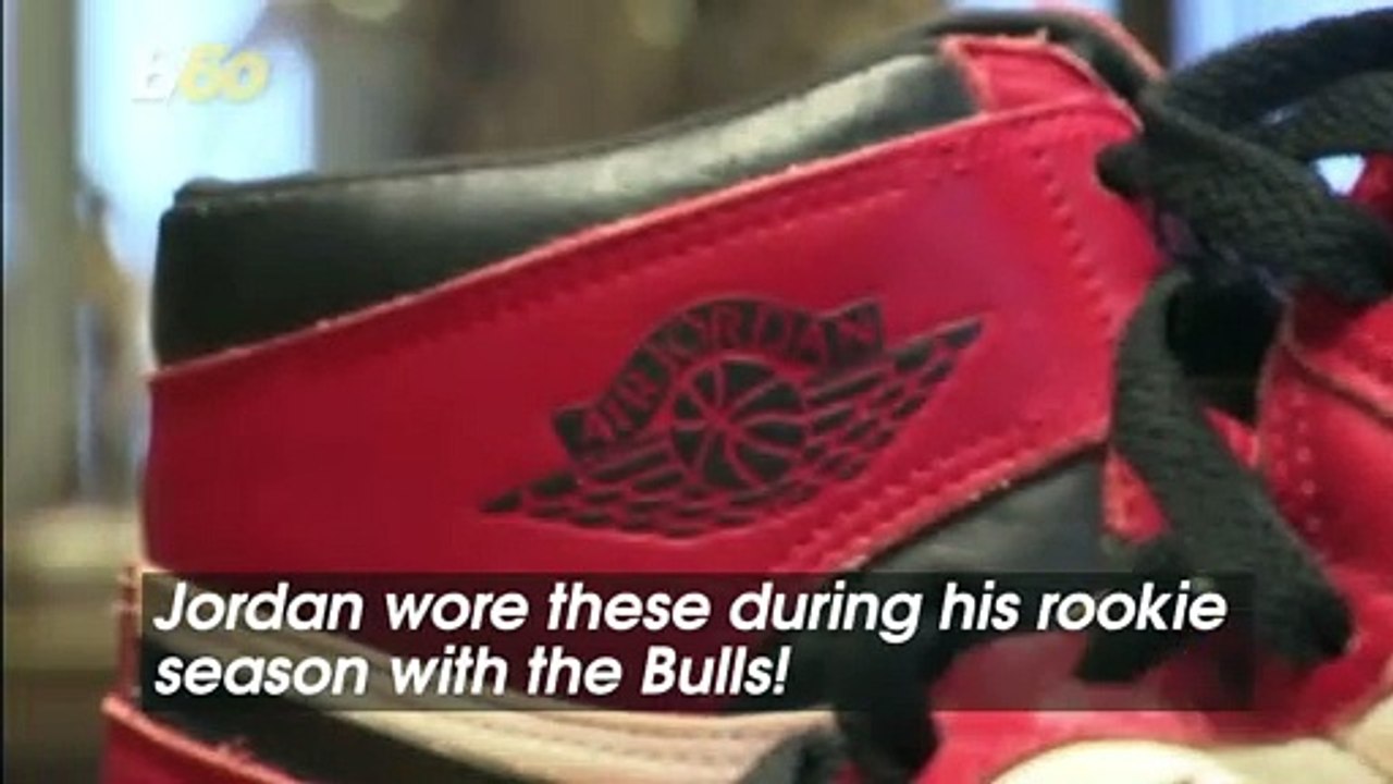 Be Like Mike! Game Worn Sneakers of Michael Jordan During Rookie Season up for Auction!